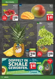 Gazetka promocyjna E Center - Angebote der Woche - Gazetka - ważna od 02.09 do 02.09.2023 - strona 6 - produkty: aktionspreis, ananas, eis, mango, nuss, obst, reis, Schal, Schale, schutzhülle, Ti