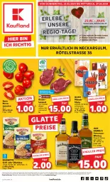 Gazetka promocyjna Kaufland - Extra-Angebote - Gazetka - ważna od 29.05 do 29.05.2024 - strona 1 - produkty: angebot, angebote, Apple, beef, bier, Biere, deo, eis, elle, gin, grill, jack daniel, jack daniel's, Käse, kotelett, latte, mikado, Ofen, Ofenkäse, reis, rind, rinder, Romatomaten, rouge, rougette, Schal, Schale, schoko, schokolade, Spezi, teller, Ti, tomate, tomaten, whiskey, ZTE