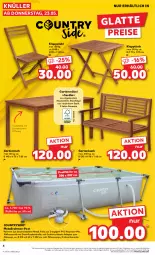 Gazetka promocyjna Kaufland - Extra-Angebote - Gazetka - ważna od 29.05 do 29.05.2024 - strona 4 - produkty: adapter, angebot, angebote, Bank, eis, Garten, gartenbank, gartenmöbel, gartenschlauch, gartentisch, Holz, HP, klappstuhl, klapptisch, latte, LG, möbel, pool, reis, schlauch, sonnenschirm, stuhl, Ti, tisch, tischplatte, ZTE