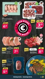 Gazetka promocyjna Netto - Angebote ab Montag - Gazetka - ważna od 01.05 do 01.05.2022 - strona 3 - produkty: beef, eis, ente, fenster, fleisch, Fleischerei, Frische Hähnchen, grill, gulasch, hähnchenschenkel, henkel, kotelett, roastbeef, schenkel, Schere