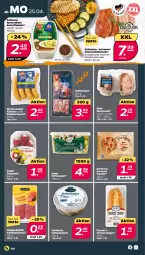 Gazetka promocyjna Netto - Angebote ab Montag - Gazetka - ważna od 01.05 do 01.05.2022 - strona 4 - produkty: ACC, antipasti, asti, bockwurst, burger, butter, Focaccia, Geflügel, grill, grillfackeln, hüftsteak, hüftsteaks, kartoffel, kartoffelsalat, Käse, kräuter, kräuterbutter, matjes, Popp, Rostocker, salami, salat, schwein, schweine, spreewälder, steak, steaks, Ti, tomate, wein, weine, wurst