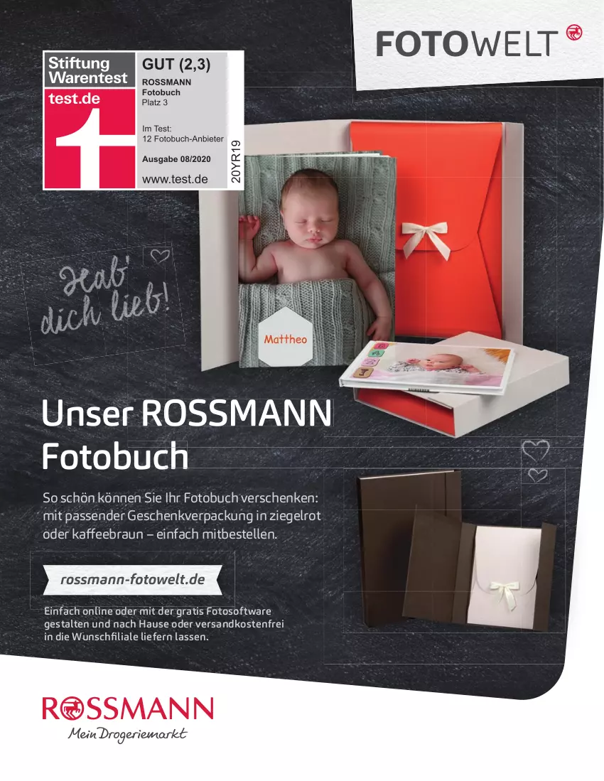 Aktueller Prospekt Rossmann - Prospekte - von 10.02 bis 20.03.2022 - strona 53 - produkty: braun, buch, elle, Fotobuch, kaffee, ndk, Software, Ti, versandkostenfrei