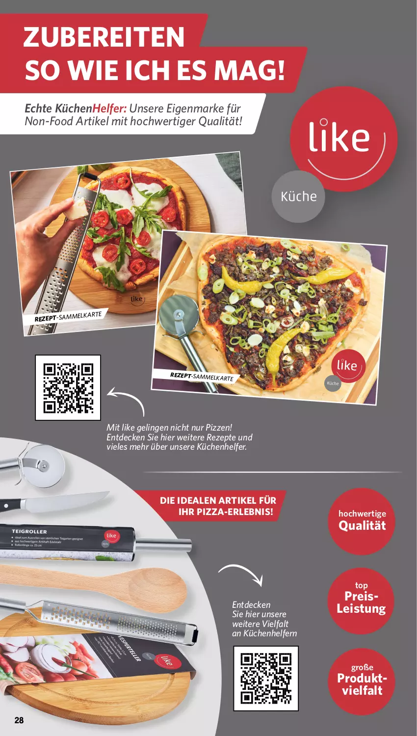 Aktueller Prospekt Famila - Prospekte - von 08.04 bis 13.04.2024 - strona 28 - produkty: decke, eis, küche, Küchen, Küchenhelfer, pizza, reis, rezept, rezepte, Ti