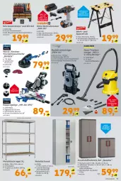 Gazetka promocyjna  - Gazetka - ważna od 08.08 do 08.08.2026 - strona 11 - produkty: akku, akku-bohrschrauber, Arbeitsleuchte, auto, Bau, Behälter, Bohrschrauber, Brei, decke, Eckregal, eis, elle, Halbhoher Schrank, hochdruckreiniger, hochschrank, Holz, ladegerät, led-licht, Leuchte, quad, regal, reiniger, Reinigung, säge, Schrank, schrauben, Schraubendreher, Sport, steckregal, teller, Ti, tisch, Trockensauger, werkzeug, werkzeuge