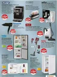 Gazetka promocyjna Vmarkt - Prospekte - Gazetka - ważna od 13.08 do 13.08.2025 - strona 17 - produkty: aeg, akku, angebot, angebote, auto, Behälter, beutel, bodenstaubsauger, edelstahl, eier, Eierkocher, eis, flasche, gefrierkombination, haartrockner, hygienefilter, kaffee, kaffeevollautomat, Kocher, kühlschrank, latte, led-licht, LG, milch, Mode, panasonic, Pinsel, Pinzette, Rauch, regal, reis, Schal, Schrank, Signal, staubbeutel, staubsauger, Stielsauger, tasse, tee, Teleskop, Ti, tisch, Trockner, wandhalterung, wasser, WICK