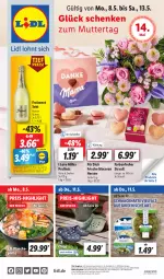 Gazetka promocyjna Lidl - Aktionsprospekt - Gazetka - ważna od 13.05 do 13.05.2023 - strona 1 - produkty: angebot, angebote, Bad, bio, Clogs, coupon, eis, elle, freixenet, latte, mac, milka, reis, sekt, teller, Ti