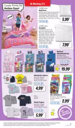 Gazetka promocyjna Lidl - Aktionsprospekt - Gazetka - ważna od 13.05 do 13.05.2023 - strona 25 - produkty: auer, Bau, baumwolle, bett, bettwäsche, buch, decke, eis, Ergee, Kinder, kissen, kopfkissen, Pyjama, Ria, spannbettlaken, steppbett, Ti, Trockner, weck, wendebettwäsche, wolle