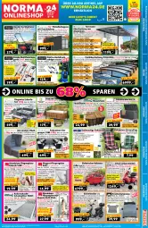 Gazetka promocyjna Norma - Norma - Gazetka - ważna od 16.02 do 16.02.2025 - strona 1 - produkty: akku, aluminiumgestell, angebot, Bank, Bau, baumwolle, Behälter, Bona, braun, bürste, bürsten, dekokissen, dell, deo, eis, Elektro, Elektroroller, elle, fenster, fliegengitter, Garten, Gartentruhe, Gewächshaus, heckenschere, hocker, Holz, Kette, kissen, koffer, korb, kraft, kunstrasen, latte, LG, Liege, massivholz, Mode, Motorsense, ndk, pool, rasen, rasentrimmer, reiniger, Reinigung, Reinigungsmittel, reis, Ria, ring, Roller, rückenlehne, rwe, Schere, schrauben, schultergurt, senf, sessel, sitzbank, sitzkissen, Sofa, Sport, Terrassenüberdachung, Ti, Tiere, tiernahrung, tisch, wasser, wein, weine, weinshop, wolle, würfel, ZTE