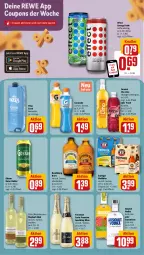 Gazetka promocyjna Rewe - Prospekte - Gazetka - ważna od 17.08 do 17.08.2024 - strona 11 - produkty: Absolut Vodka, alkohol, bier, Bundaberg, coupon, coupons, drink, Effect, eis, elle, energy drink, erdinger, freixenet, gösser, granini, granini die limo, kirsch, kirsche, limo, maybach, natur, natur radler, orange, radler, reis, rel, sensations, Ti, vilsa, vodka