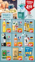 Gazetka promocyjna Rewe - Prospekte - Gazetka - ważna od 17.08 do 17.08.2024 - strona 13 - produkty: Alwa, aperitif, auer, bio, bohne, bohnen, dallmayr, De Cecco, ecco, gin, heineken, limo, limonade, mineralwasser, Mio Mio, orange, pasta, Ria, sinalco, Ti, vita, volvic, vöslauer, wasser