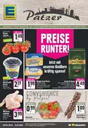 Gazetka promocyjna Edeka - Angebote der Woche - Gazetka - ważna od 14.05 do 14.05.2022 - strona 1 - produkty: angebot, bohne, bohnen, butter, eis, elle, jacobs, jacobs krönung, joghur, joghurt, lebensmittel, meggle, reis, salat, salz, schoko, Streichzart, tee, teller, Ti, tomate, tomaten, trauben, wein