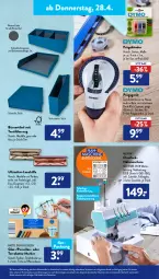 Gazetka promocyjna AldiSud - ALDI Aktuell - Gazetka - ważna od 30.04 do 30.04.2022 - strona 33 - produkty: alle artikel ohne dekoration, Brei, bügel, decke, dekoration, dell, eis, elle, ente, gin, medion, Mode, Nähmaschine, reis, schreibtisch, Teleskop, Ti, Tiere, tisch, wasser, ZTE