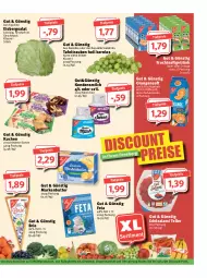 Gazetka promocyjna Feneberg - Prospekte - Gazetka - ważna od 21.01 do 21.01.2023 - strona 11 - produkty: apfel, brie, butter, discount, Edelsalami, eis, eisbergsalat, elle, feta, fleisch, frucht, fruchtfleisch, fruchtsaft, fruchtsaftgetränk, getränk, getränke, kondensmilch, kuchen, mac, markenbutter, milch, mit frucht, orange, orangen, orangensaft, reis, saft, salami, salat, Schrank, tafeltrauben, teller, Ti, tiefpreis, tiernahrung, trauben, vorratsschrank, zucker