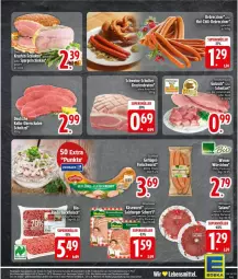 Gazetka promocyjna Edeka - Prospekte - Gazetka - ważna od 27.06 do 27.06.2026 - strona 19 - produkty: bio, braten, buch, burger, debrecziner, eis, fleisch, fleischwurst, geback, hackfleisch, K2, Käse, Käsewurst, krustenbraten, nuss, rind, rinder, rinderhackfleisch, salami, salz, Schal, Schale, schnitzel, Ti, wurst