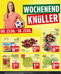 Gazetka promocyjna Edeka - Prospekte - Gazetka - ważna od 27.06 do 27.06.2026 - strona 30 - produkty: beutel, coppenrath, eis, eisbergsalat, filet, filets, Goldstücke, kirsch, kirsche, kirschen, lachs, rosen, salat, tafeltrauben, trauben