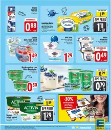 Gazetka promocyjna Edeka - Prospekte - Gazetka - ważna od 27.06 do 27.06.2026 - strona 9 - produkty: activia, activia joghurt, Becher, butter, deka, eis, exquisa, frucht, Griechischer Joghurt, joghur, joghurt, K2, landliebe, milch, Müller, quark, rahmjoghurt, reis, salz, Skyr, Streichzart, Ti