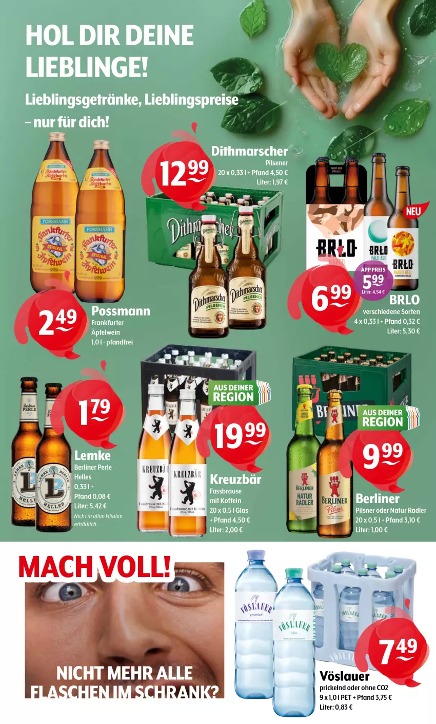 Aktueller Prospekt Getraenke Hoffmann - Prospekte - von 13.10 bis 18.10.2025 - strona 11 - produkty: auer, berliner, brause, BRLO, eis, fassbrause, getränk, getränke, mars, natur, natur radler, pils, pilsener, pilsner, radler, reis