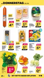 Gazetka promocyjna Netto - Angebote ab Montag - Gazetka - ważna od 02.07 do 02.07.2022 - strona 16 - produkty: baguette, baguettes, banane, bananen, blätterteig, blätterteiggebäck, coppenrath, eis, fleisch, fleischwurst, Flowers, Geflügel, Kalanchoe, kartoffel, kartoffelsalat, kohlrabi, mango, salat, schoko, spreewälder, Ti, topf, torte, wurst