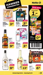 Gazetka promocyjna Netto - Angebote ab Montag - Gazetka - ważna od 02.07 do 02.07.2022 - strona 17 - produkty: baileys, cola, dolce gusto, gin, hella, jagdwurst, jim beam, kokos, kokosnuss, küche, lachgummi, LG, likör, mac, Malibu, Nescafé, nimm2, nuss, pils, sofortrabatt, Soße, Ti, tomate, tomaten, wasser, wurst