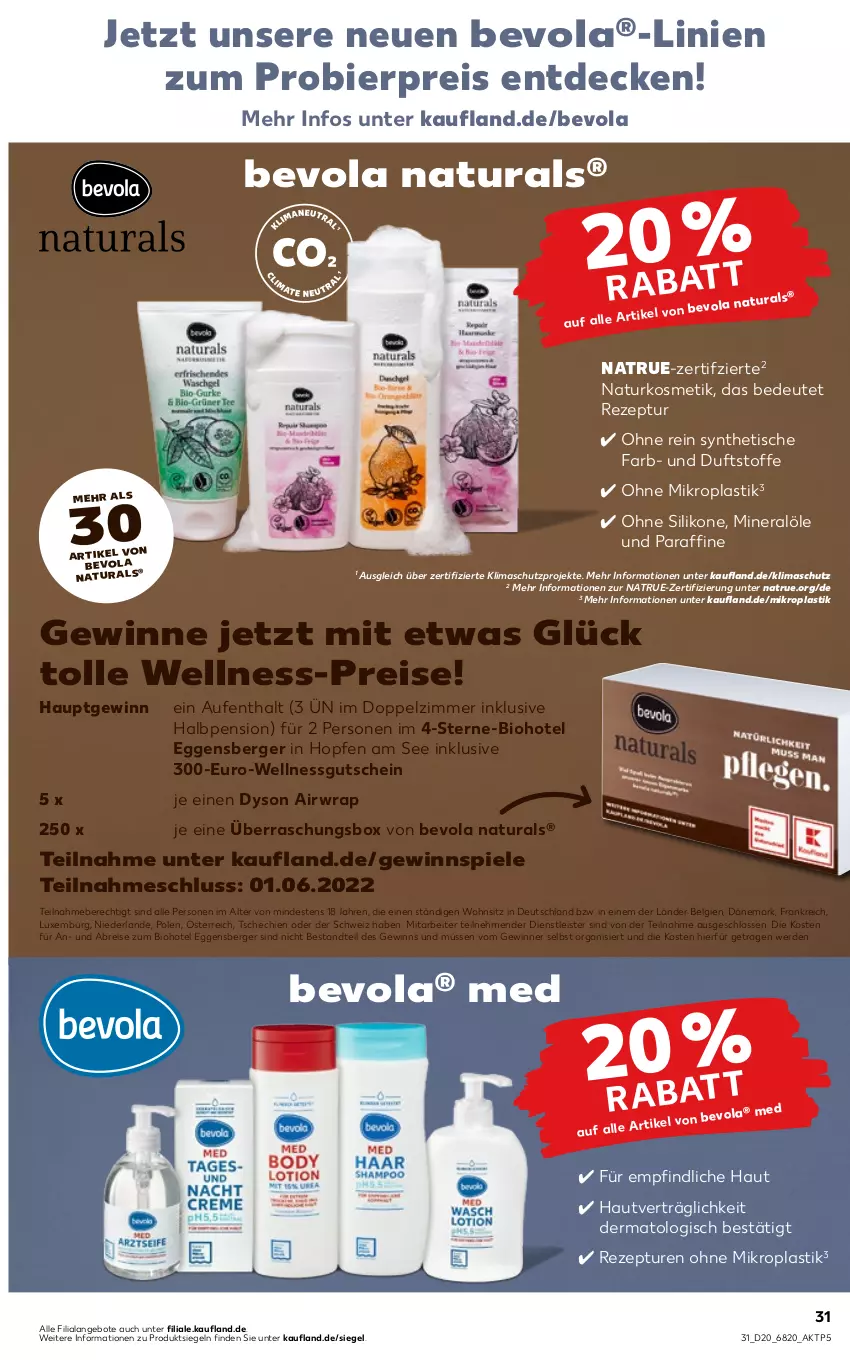 Aktueller Prospekt Kaufland - von 19.05 bis 25.05.2022 - strona 31 - produkty: Airwrap, angebot, angebote, asti, Berger, bier, bio, Brei, decke, Dyson, Dyson Airwrap, eis, erde, gewinnspiel, gutschein, kosmetik, LG, natur, natura, naturkosmetik, reis, rezept, Spiele, Ti, tisch, wrap