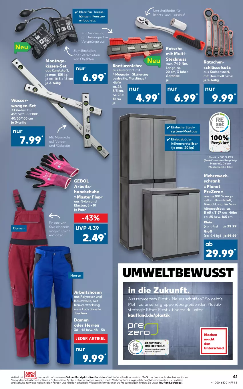 Aktueller Prospekt Kaufland - von 19.05 bis 25.05.2022 - strona 41 - produkty: asti, Bau, baumwolle, Clin, eckschrank, eis, elle, erde, fenster, handschuhe, hose, hosen, kissen, mehrzweckschrank, ndk, nuss, Rauch, recyclingmaterial, Ria, Schal, Schrank, schuhe, Tasche, taschen, Ti, versandkostenfrei, Waage, wasser, weck, wolle