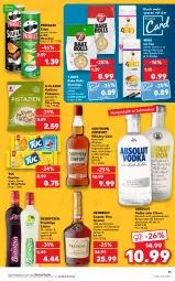 Gazetka promocyjna Kaufland - Gazetka - ważna od 25.05 do 25.05.2022 - strona 11 - produkty: Absolut Vodka, angebot, angebote, berentzen, beutel, brot, chips, Cognac, cola, cracker, frucht, Holz, ice tea, likör, mac, mango, maracuja, pistazien, pringles, rezept, ring, salz, Southern Comfort, Ti, tuc, vodka, whiskey, zitrone, zitronen