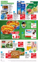 Gazetka promocyjna Kaufland - Gazetka - ważna od 25.05 do 25.05.2022 - strona 44 - produkty: angebot, baguette, beutel, bismarck, bohne, bohnen, curry, currywurst, dessert, filet, filets, gewürz, gin, henkel, hering, Herings, heringsfilets, iglo, jalapeño, kakao, Kinder, kinder pingui, mac, marinade, meica, milch, Milchdessert, natur, paprika, pingui, pudding, purland, rahm-spinat, ring, Salsa, sauce, Schal, Schale, schenkel, schoko, Schokomilch, Spezi, spielzeug, spinat, Tasche, taschen, Ti, tomate, tomaten, torte, tortelloni, vanille, vollmilch, weihenstephan, wurst, ZTE