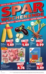 Gazetka promocyjna Kaufland - Gazetka - ważna od 25.05 do 25.05.2022 - strona 6 - produkty: angebot, aubergine, eis, gin, gulasch, lachs, LG, mais, pfanne, pfannen, purland, Räucherlachs, reis, rhabarber, salz, schnitten, schwein, schweine, schweinegulasch, Ti, wein, weine, ZTE, zucker, zuckermais