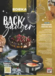 Gazetka promocyjna Edeka - Prospekte - Gazetka - ważna od 07.12 do 07.12.2024 - strona 22 - produkty: Bau, cheesecake, cranberry, deka, eis, ente, kuchen, leine, perlen, reis, rosmarin, rwe, schoko, schokolade, schokoladen, Soda, Tannenbaum, ZTE, zucker