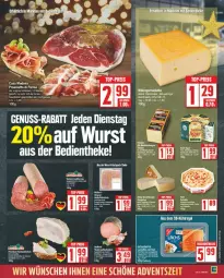 Gazetka promocyjna Edeka - Prospekte - Gazetka - ważna od 07.12 do 07.12.2024 - strona 5 - produkty: Berger, Bergkäse, Casa Modena, eis, gin, Käse, krone, lamm, Mode, reis, rind, rinder, saft, saftschinken, schinken, top-preis