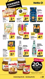 Gazetka promocyjna Netto - Woche 18 - Gazetka - ważna od 06.05 do 06.05.2023 - strona 23 - produkty: bihophar, Blüte, blütenhonig, bohne, bohnen, bügel, caffè crema, cola, dolce gusto, Havana Club, honig, hühner, kaffee, kaffeebohnen, LG, likör, mövenpick, nerf, nordbrand, nutella, pfeffer, pfefferminzlikör, sofortrabatt, storck, Ti, tisch, toffifee, vodka