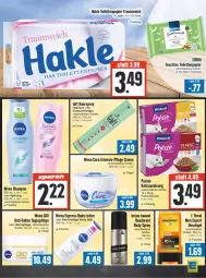 Gazetka promocyjna Edeka - Angebote der Woche - Gazetka - ważna od 23.09 do 23.09.2023 - strona 15 - produkty: arla, body, body lotion, body milk, brot, bruno banani, creme, deo, deodorant, duschgel, feuchtes toilettenpapier, flasche, Haarlack, haarspray, hakle, hakle toilettenpapier, katzennahrung, kraft, l'oreal, lack, Lotion, nachtpflege, nivea, oder schaumfestiger, papier, schaumfestiger, spülung, Taft, Tagespflege, Ti, toilettenpapier