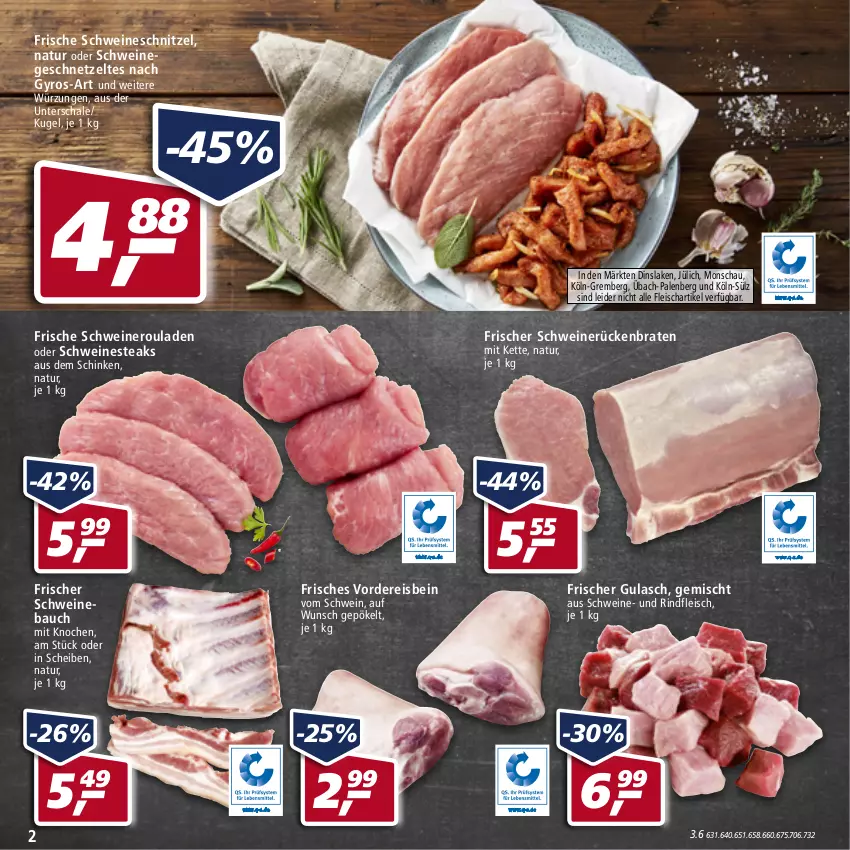 Aktueller Prospekt Real - Real Handzettel - von 10.01 bis 15.01.2022 - strona 2 - produkty: Bau, braten, eis, fleisch, geschnetzeltes, gulasch, gyros, Kette, Kugel, natur, nero, Nestea, reis, rind, rindfleisch, rouladen, Rückenbraten, Schal, Schale, schinken, schnitzel, schwein, schweine, Schweinebauch, Schweineroulade, schweinerücken, schweineschnitzel, steak, steaks, Ti, wein, weine, Zelt