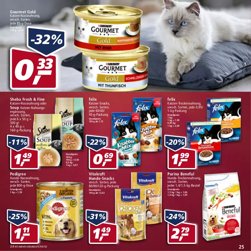 Aktueller Prospekt Real - Real Handzettel - von 10.01 bis 15.01.2022 - strona 25 - produkty: beutel, eis, felix, gourmet gold, kraft, Nassnahrung, pedigree, purina, reis, sheba, snack, snacks, Trockennahrung, vita, vitakraft