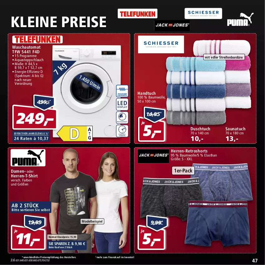 Aktueller Prospekt Real - Real Handzettel - von 10.01 bis 15.01.2022 - strona 47 - produkty: aqua, aquastop, auto, Bau, baumwolle, duschtuch, eis, elle, ente, handtuch, herren-t-shirt, leine, Mode, reifen, reis, retroshorts, rum, Saunatuch, schlauch, shirt, shorts, Spektrum, T-Shirt, teller, Ti, Tiere, tuc, wolle