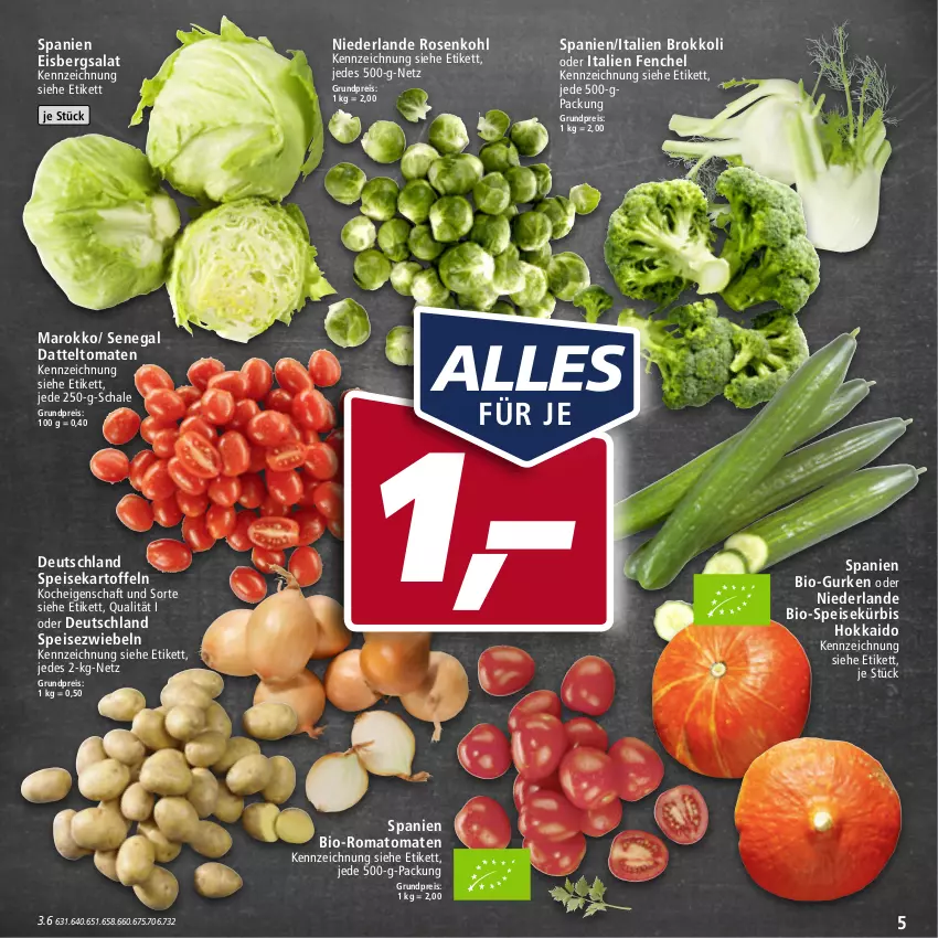 Aktueller Prospekt Real - Real Handzettel - von 10.01 bis 15.01.2022 - strona 5 - produkty: bio, brokkoli, datteltomaten, eis, eisbergsalat, fenchel, gurke, gurken, kartoffel, kartoffeln, Kürbis, reis, Romatomaten, rosen, Rosenkohl, salat, Schal, Schale, speisekartoffeln, Speisezwiebeln, Ti, tomate, tomaten, zwiebel, zwiebeln