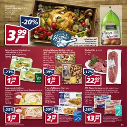 Gazetka promocyjna Real - Real Handzettel - Gazetka - ważna od 15.01 do 15.01.2022 - strona 11 - produkty: aqua, beere, beutel, coppenrath, dell, eis, elle, erdbeere, filet, fisch, fische, Fischer, fischstäbchen, fleisch, frikadellen, frosta, garnelen, gin, Ofen, original wagner, pizza, reis, rezept, rezepte, Riesen-Garnelen, rind, rinder, sahne, Schal, Schale, Schere, schlemmerfilet, schnitzel, Ti, vita, wagner, wiesenhof, zitrone