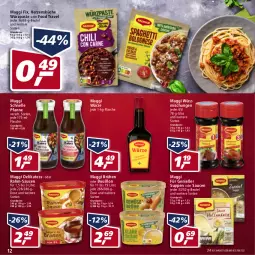 Gazetka promocyjna Real - Real Handzettel - Gazetka - ważna od 15.01 do 15.01.2022 - strona 12 - produkty: beutel, Brühe, eis, elle, flasche, küche, maggi, maggi fix, Maggi Schnelle Pfanne, maggi würze, pfanne, reis, sauce, saucen, suppe, suppen