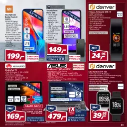 Gazetka promocyjna Real - Real Handzettel - Gazetka - ważna od 15.01 do 15.01.2022 - strona 43 - produkty: akku, AMD Radeon, Armband, asus, auer, deo, eis, elle, ente, frontkamera, hauptkamera, ips-display, kamera, Kameras, Laufen, LG, Maus, microsd, notebook, radeon, reis, Ria, rosen, sim, smartphone, smartwatch, spiegel, Sport, Tasche, teller, Ti, uhr, wasser