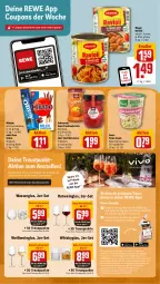 Gazetka promocyjna Rewe - Prospekte - Gazetka - ważna od 01.07 do 01.07.2023 - strona 9 - produkty: aprikose, aufstrich, auto, Becher, beere, coupon, coupons, eis, elle, erdbeere, erde, frucht, fruchtaufstrich, gin, Gläser, Käse, keks, kekse, knorr, knorr pasta, konfitüre, konfitüre extra, lieferservice, maggi, mikado, milch, oreo, pasta, pasta snack, preisvorteil, ravioli, reis, rotwein, sahne, sauce, schoko, schokolade, Schwartau, snack, Ti, tisch, wasser, wein, Weißwein, Weißweinglas, whisky, Whiskyglas