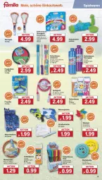 Gazetka promocyjna Famila - Prospekte - Gazetka - ważna od 11.05 do 11.05.2024 - strona 3 - produkty: ball, elle, Kreide, ring, Seife, senf, spielwaren, Ti, wasser, Wasserball, Wasserballons, wasserpistole