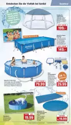 Gazetka promocyjna Famila - Prospekte - Gazetka - ważna od 11.05 do 11.05.2024 - strona 5 - produkty: bestway, decke, eis, elle, Kescher, Kescheraufsatz, pavillon, pool, reifen, Reinigung, reis, Ria, Schütze, sonnenschutz, steel pro, tee, teller, thermometer, Ti, wasser, ZTE