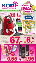 Gazetka promocyjna Kodi - Prospekte - Gazetka - ważna od 12.05 do 12.05.2022 - strona 1 - produkty: beutel, deo, deospray, eis, elle, reis, staubsauger, staubsaugerbeutel, swirl, teller, Ti, wasser, wassereis