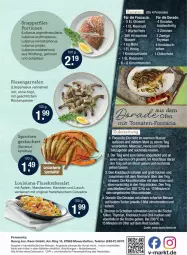 Gazetka promocyjna Vmarkt - Prospekte - Gazetka - ważna od 20.08 do 20.08.2025 - strona 2 - produkty: ACC, alle artikel ohne dekoration, angebot, angebote, auer, chili, dekoration, dell, Dorade, eis, elle, filet, fisch, fische, Flusskrebssalat, Focaccia, garnelen, gin, Hefe, kaes, karotten, kirsch, knoblauch, Krebs, küche, Küchen, mac, mandarine, mandarinen, meersalz, mehl, messer, Mode, Ofen, reis, riesengarnelen, ring, rosmarin, salat, salz, Sprotten, telefon, teller, Ti, tomate, tomaten, wasser, Wild, würfel, zitrone, zitronen, ZTE