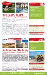 Gazetka promocyjna Rewe Reisen - Reiseprospekt - Gazetka - ważna od 23.02 do 23.02.2024 - strona 34 - produkty: axe, Bad, buch, Couch, dell, dusche, eis, Fahrrad, inklusivleistungen, Kinder, kosmetik, kurtaxe, LG, Liege, Mode, natur, Nordsee, pool, reis, rezept, sac, Sprudel, stuhl, tee, Ti, uhr, wasser, wasserrutsche, Whirlpool