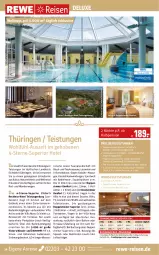 Gazetka promocyjna Rewe Reisen - Reiseprospekt - Gazetka - ważna od 23.02 do 23.02.2024 - strona 38 - produkty: activa, Bad, Bademantel, bademäntel, bett, Betten, buch, dusche, eis, flasche, getränk, heinz, HP, inklusivleistungen, kosmetik, LG, Liege, Mantel, mint, natur, ndk, pool, reis, ring, rwe, Sport, telefon, Ti, tisch, uhr, wasser, wellnessbereich, ZTE