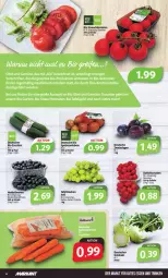 Gazetka promocyjna Markant - Prospekte - Gazetka - ważna od 10.09 do 10.09.2022 - strona 4 - produkty: beere, beeren, bio, datteltomaten, eis, gutes essen, heidelbeere, heidelbeeren, kohlrabi, Rauch, Ria, Schal, Schale, strauchtomaten, tafeltrauben, Ti, tomate, tomaten, trauben, zucchini