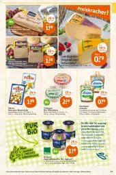 Gazetka promocyjna Tegut - Angebote der Woche - Gazetka - ważna od 19.02 do 19.02.2022 - strona 11 - produkty: almette, angebot, angebote, Becher, bio, bio-joghurt, Bio-Käse, bioland, burger, creme, dekoration, feta, frischkäse, frischkäsezubereitung, frucht, früchte, fruchtjoghurt, gin, hochland, joghur, joghurt, Käse, kräuter, leerdammer, Mett, milch, nuss, patros, schnittkäse, söbbeke, Ti, weichkäse, würfel, zucker