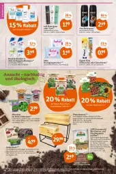 Gazetka promocyjna Tegut - Angebote der Woche - Gazetka - ważna od 19.02 do 19.02.2022 - strona 30 - produkty: axe, Bebe, bio, blume, blumen, Blüte, body, bodyspray, bürste, creme, eimer, elle, erde, flasche, Garten, gin, haarspray, Holz, kokos, kosmetik, kräuter, kräutern, lack, LG, pflanze, pflanzerde, Pflanzkasten, Rauch, Reinigung, reinigungstücher, sac, sebamed, shampoo, Signal, Taft, telefon, Ti, tomate, tomaten, tonic, tücher, uhr, und gemüse, Wanne, zahnbürste, zahncreme