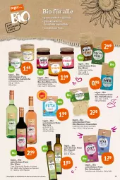 Gazetka promocyjna Tegut - Angebote der Woche - Gazetka - ważna od 19.02 do 19.02.2022 - strona 5 - produkty: alkohol, aufstrich, bio, Bio-Feta, Bio-Wein, eis, feta, flasche, früchte, getränk, getränke, hafer, haferflocken, konfitüre, konfitüre extra, leine, milch, minze, müsli, nudel, nudeln, nuss, rapsöl, reis, roséwein, schoko, schokolade, Ti, vollmilch, wein, ZTE